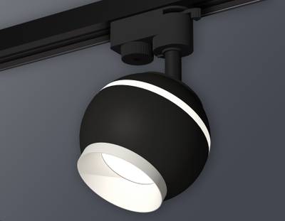 Комплект трекового светильника XT1102001 SBK/SWH черный песок/белый песок GU5.3 LED 3W 4200K (A2521, C1102, N7030)