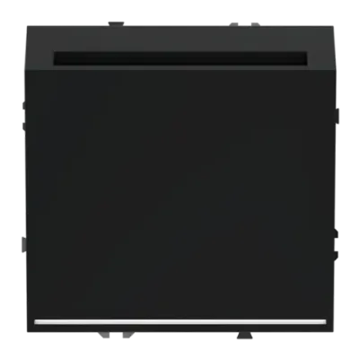VLS010708 Выключатель встраиваемый VOLTUM S70 карточный 16А, (черный матовый). (ТМ Maytoni)
