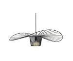 07696-80,19 Подвес Строу черный d80 h200 Е27 1*40W