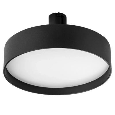 207537 Светильник 48V д/1-фазн трека DUE LED 20W 1070LM 100G ЧЕРНЫЙ 3000K IP20