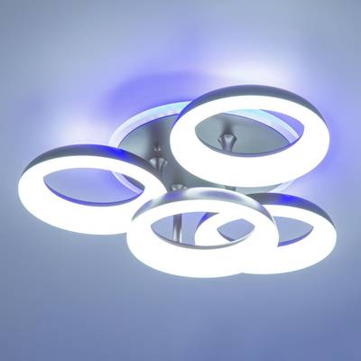 Citilux Паркер Смарт CL225A145E RGB Умная люстра Венге