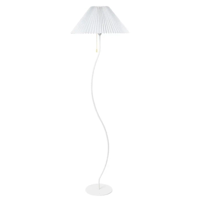 Торшер Arte Lamp AGATHA A5069PN-1WH, 1хE27