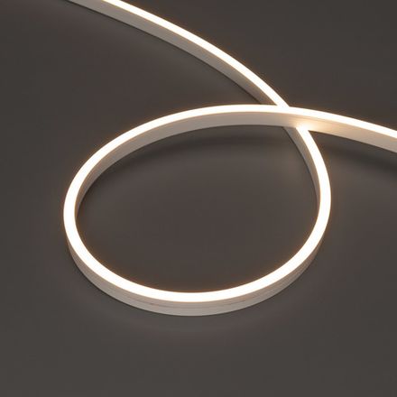 Светодиодная лента герметичная MOONLIGHT-SIDE-A120-06x12mm 24V Warm3000 (9.6 W/m, IP65, 5m, wire x2) (Arlight, Вывод кабеля прямой)