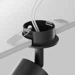 Встраиваемый светильник Focus GU10х1, C018CL-01B. TM Maytoni