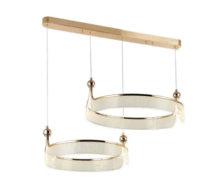 08045-80+60,37 Подвес Риваль французское золото d80+60 L115 h150 Led 99W (3000K)