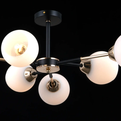 IL0715-6CSQ-24 BK GD LIBRA светильник потолочный ILLUMICO, E27х6