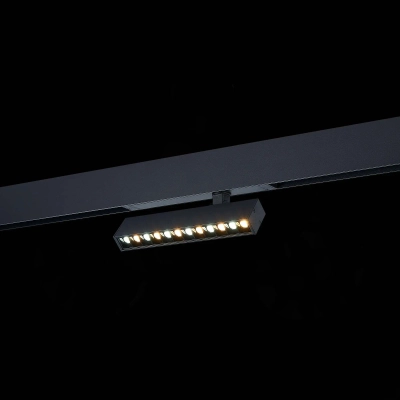 ST656.496.09 Светильник трековый Черный LED 1*9W 2700K-6000K 700Lm Ra>90 24 IP20 L220xW25xH105 220V