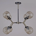 IL0268-8PSQ-79 BK AB светильник потолочный ILLUMICO, E14х8