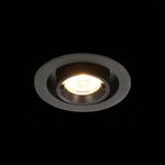 ST702.338.12 Св-к встр. Черный LED 1*12W 3000K 900Lm Ra80 24° IP20 D90xH92 180-240V