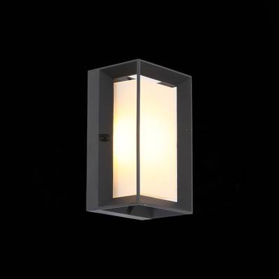 SL077.411.01 Светильник уличный настенный ST-Luce Черный/Белый LED 1*6W 3000K