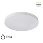 7759/36L MITRA LED SN 545 Светильник пластик/белый LED 36Вт 4000K D400 IP54 GAMMA