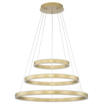 Citilux Дуэт CL719682 LED Люстра подвесная с пультом Золото