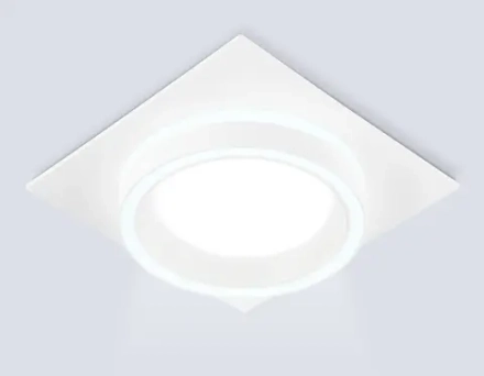 Светильник встраиваемый TU5220 WH белый IP20 GX70 D150*150*52