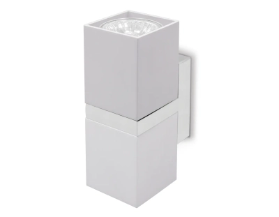Настенный светильник FW245/2 WH/CH белый/хром GU10*2 max 12W 155*61*80