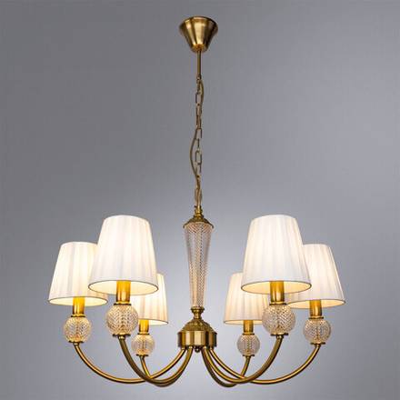 Подвесная люстра Arte Lamp GRACIE A7301LM-6PB, 6хE14