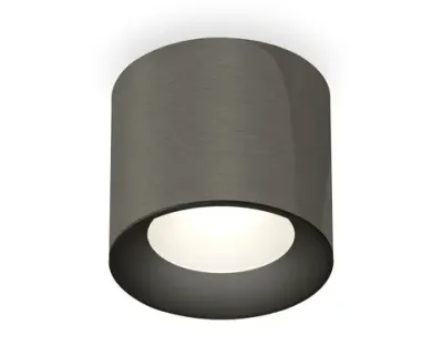 Комплект накладного светильника XS7403003 DCH/SBK черный хром/черный песок MR16 GU5.3 (C7403, N7021)