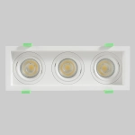 Светильник встроенный Crystal Lux CLT 068C3 WH 1400/289