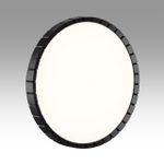 7649/EL PALE SN 88 Светильник пластик/белый/черный LED 70Вт 3000-6000К D486 IP43 пульт ДУ ATABI BLACK