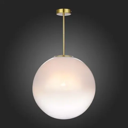 SL1190.222.01 Светильник потолочный ST-Luce Золотистый/Прозрачно-белый E27 1*60W