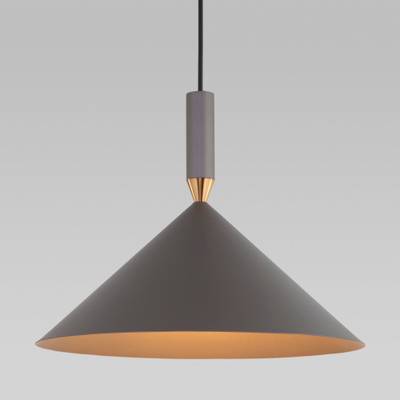 Подвесной светильник 50024/1 серый, E27х1