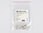 Соединитель прямой для светодиодной ленты COB 8mm 12/24V (2 конт.) GS6351 (10шт)