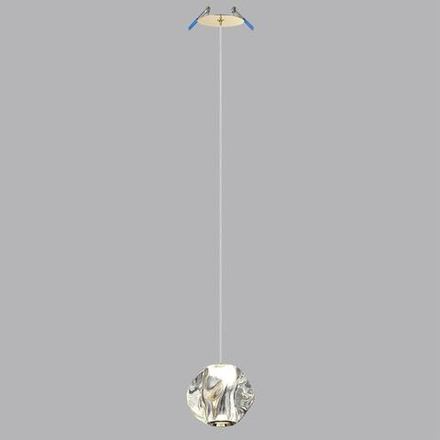 5085/5L L-VISION ODL25 563 золото/прозрачный/металл/акрил Подвес LED 5W 4000K 240Лм JEMSTONE