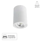 Точечный накладной светильник Arte Lamp SENTRY A1560PL-1WH, 1хGU10