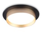 Светильник встраиваемый TN5228 BK/GD черный/золото GX53 max 12W D110*35