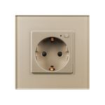 Розетка электрическая с Zigbee управлением SCT-OMALI-EUZB1-PL-GD (240V, 16A, Zigbee) (Arlight, -)