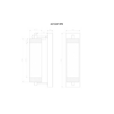 Настенный светильник Arte Lamp GALAXY A2132AP-8PB, 1хLED