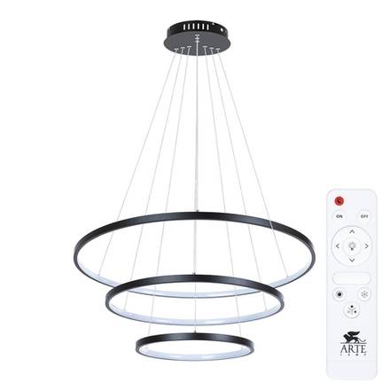 Подвесная люстра Arte Lamp FRODO A2197SP-3BK, 1хLED