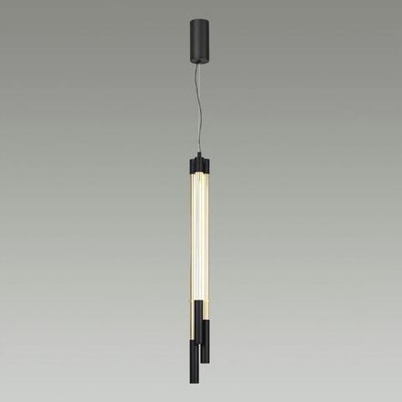 4393/30L HIGHTECH ODL24 143 металл/черный/акрил Подвесной светильник IP20 LED 30W 1400Лм 3000K 220V ANTA
