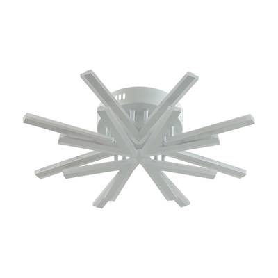 8029/65CL LEDIO LN25 белый/белый, металл/акрил Потолочный светильник с ПДУ LED 65W 3000-6000К 220V ALBERTA