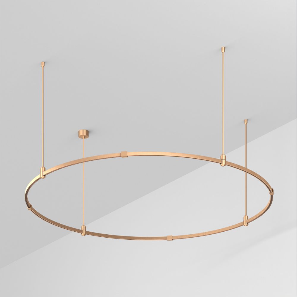 Основание ART-APRIORI-ROUND-ROD-800-R1800 (GD) (Arlight, IP20 Металл, 3 года)