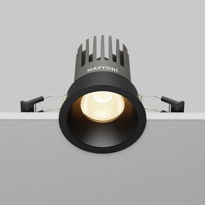 Встраиваемый светильник Dip Hight 3000K 15Вт 50° DL117-15W-3K-B. TM Maytoni