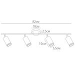Спот Arte Lamp IMAI A2365PL-4BK, 4хGU10