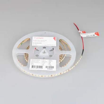 Лента RZ-A120-6mm 12V Day4000 (12 W/m, IP20, 2835, 5m) (Arlight, 12 Вт/м, IP20)