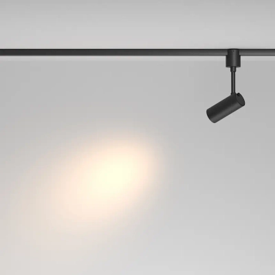 Трековый светильник Фокус / Focus Led Elasity 3000K 5Вт 36°, TR163-1-5W3K-M-B. TM Maytoni