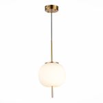 SL1621.203.01 Подвес ST-Luce Золотистый/Белый LED 1*13W 3000K
