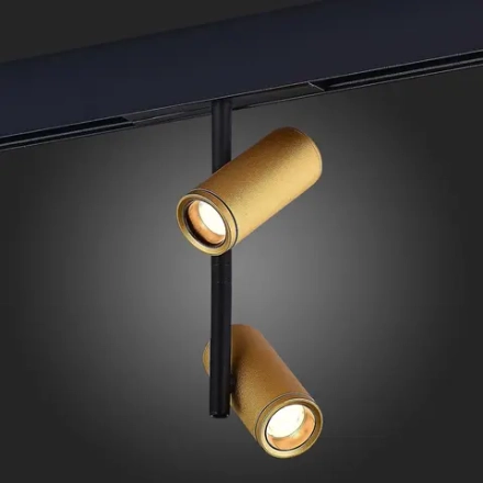 ST808.236.16 Магнитный трековый светильник Золотистый LED 1*16W 3000K 1 100Lm Ra>90 36° IP20 D45xH240 48VV