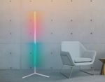 Светильник светодиодный напольный RGB с пультом FL8020 WH белый LED 15W RGB D32*1250 (ПДУ РАДИО 2.4G)