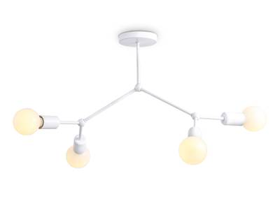 Потолочный светильник в стиле лофт TR8031/4 WH белый E27*4 max 40W D670*440