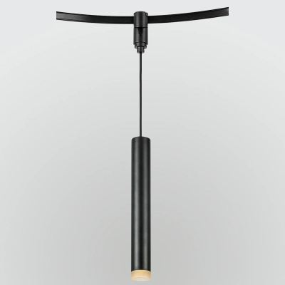 237137 Светильник 48V подвесной д/1-фазн трека DUE LED 5W 300LM 24G ЧЕРНЫЙ 3000K IP20