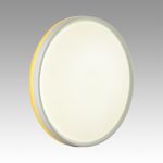 7709/EL COLOR SN 100 Светильник пластик/желтый LED 70Вт 3000-6000К D500 IP43 пульт ДУ KEZO YELLOW