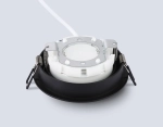 Светильник встраиваемый TN6604 BK черный IP44 GX53 max 15W D110*23