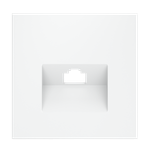 VLS001302 Накладка для розетки компьютерной RJ45 кат.6, S70 (белый матовый). (ТМ Maytoni)