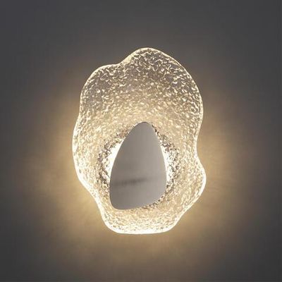 5460/12WL L-VISION ODL_EX26 никель/прозрачный/никель/металл/стекло Настенный светильник LED x 12W 3000K CORALLA