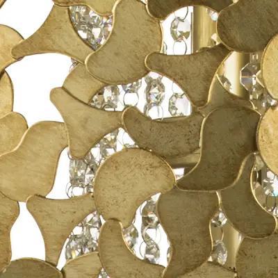 727081 Люстра VERONA 8х40W E14 ЗОЛОТО/ПРОЗРАЧНЫЙ Lightstar