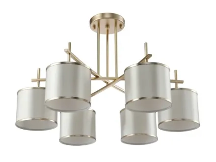 Люстра Crystal Lux SERGIO PL6 GOLD 2901/306