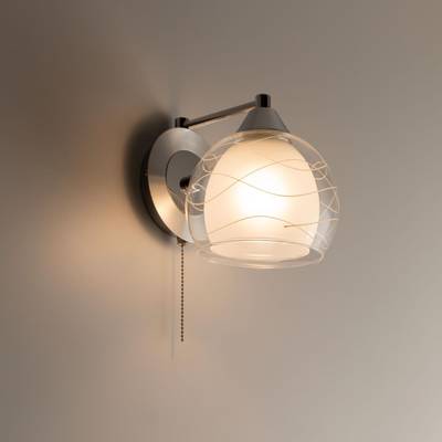 Citilux Буги CL157312 Бра с выключателем Алюминий Хром